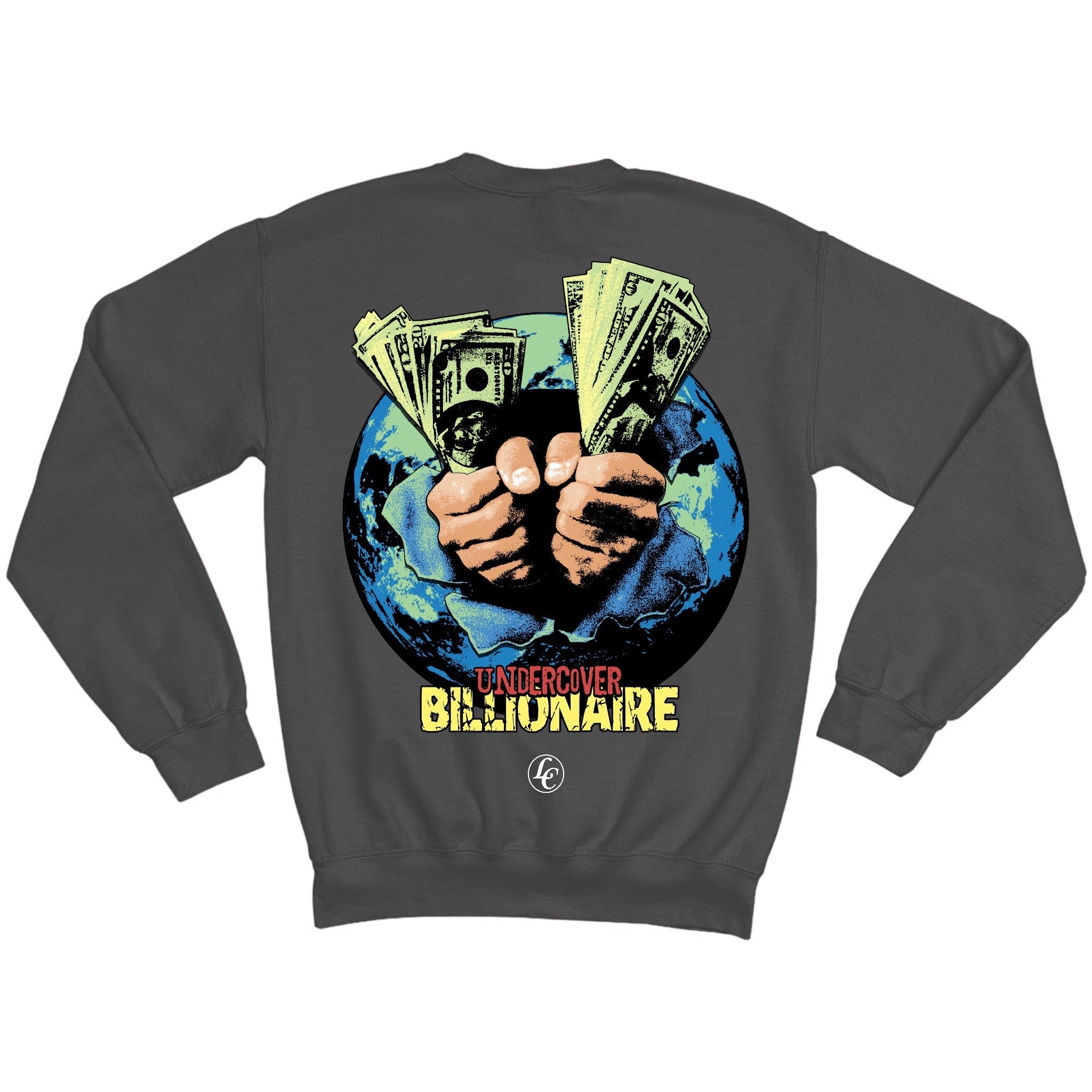 Granite Undercover Billionaire Sweatshirt - motivational streetwear apparel by Lamir Collection