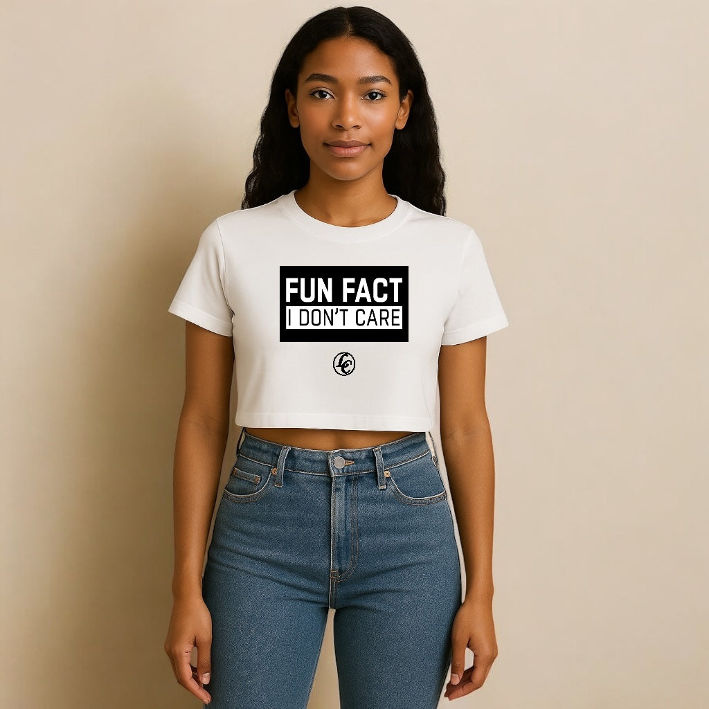 Fun Fact Women's Crop Top
