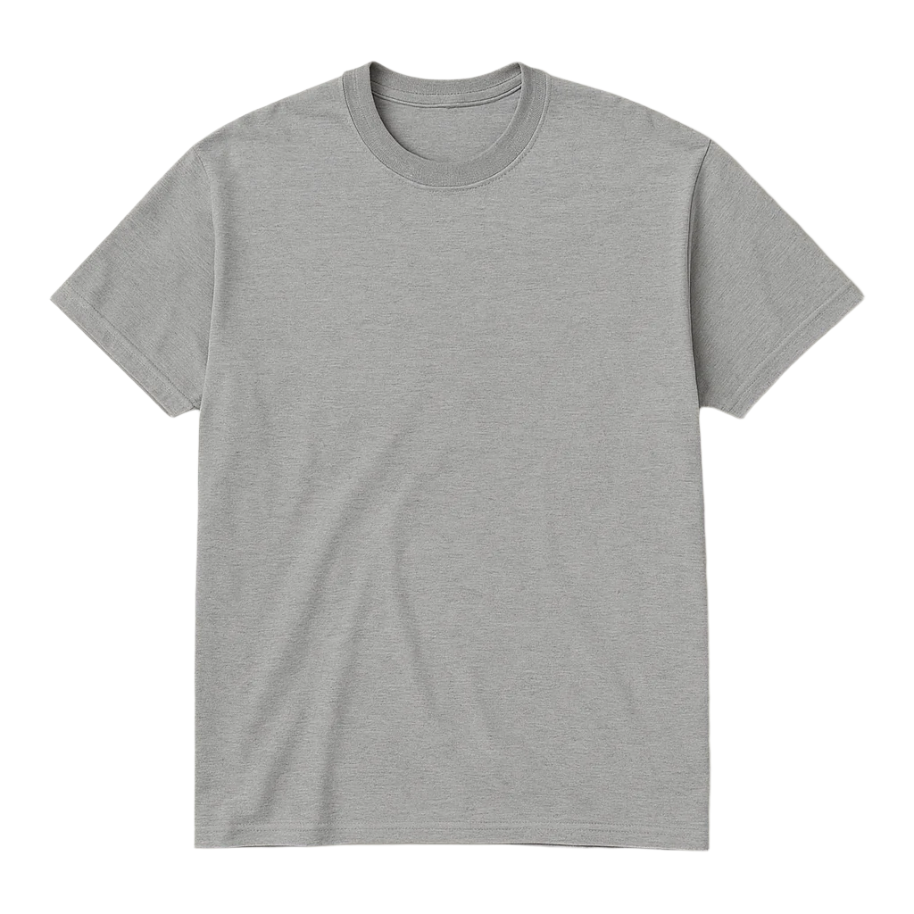 Gray t-shirt plain by lamir collection