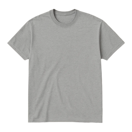 Gray t-shirt plain by lamir collection