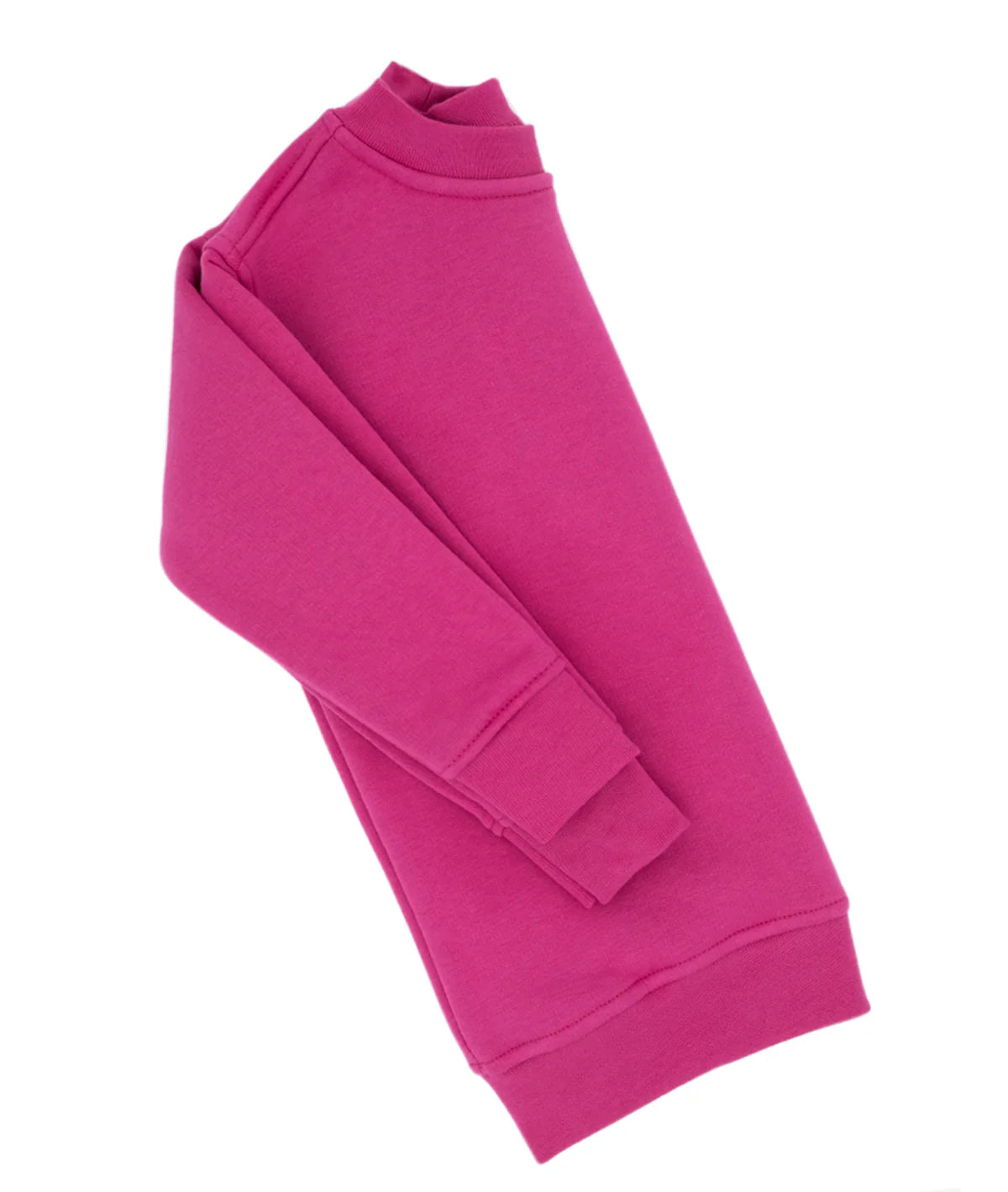 Pink toddler sweatshirt on a white background