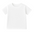 White toddler t-shirt on a white background