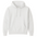 White hoodie on a white background