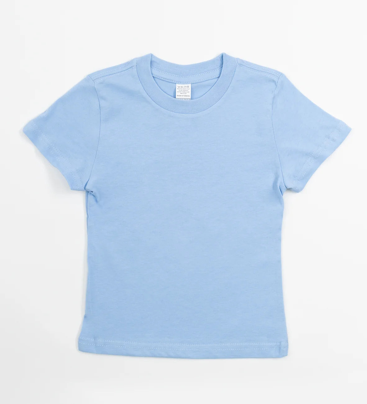 Light Blue Ultra Soft Comfort Toddler Basic Tee - motivational streetwear apparel by Lamir Collection