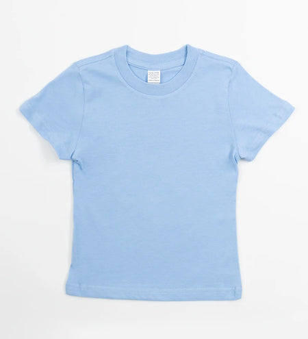Light Blue Ultra Soft Comfort Toddler Basic Tee - motivational streetwear apparel by Lamir Collection