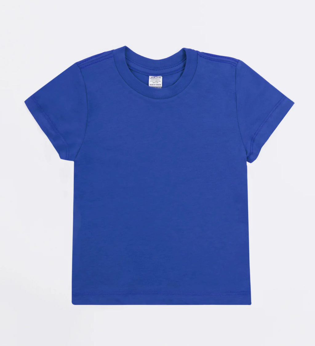 Blue Ultra Soft Comfort Toddler Basic Tee - motivational streetwear apparel by Lamir Collection