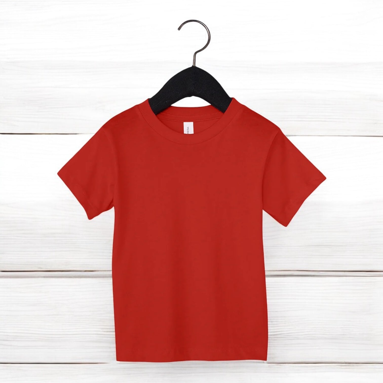 Red Ultra Soft Comfort Toddler Basic Tee - motivational streetwear apparel by Lamir Collection
