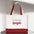 Wine Spiritual Gangsta Tote Bag - motivational streetwear apparel by Lamir Collection