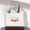 Brown Spiritual Gangsta Tote Bag - motivational streetwear apparel by Lamir Collection