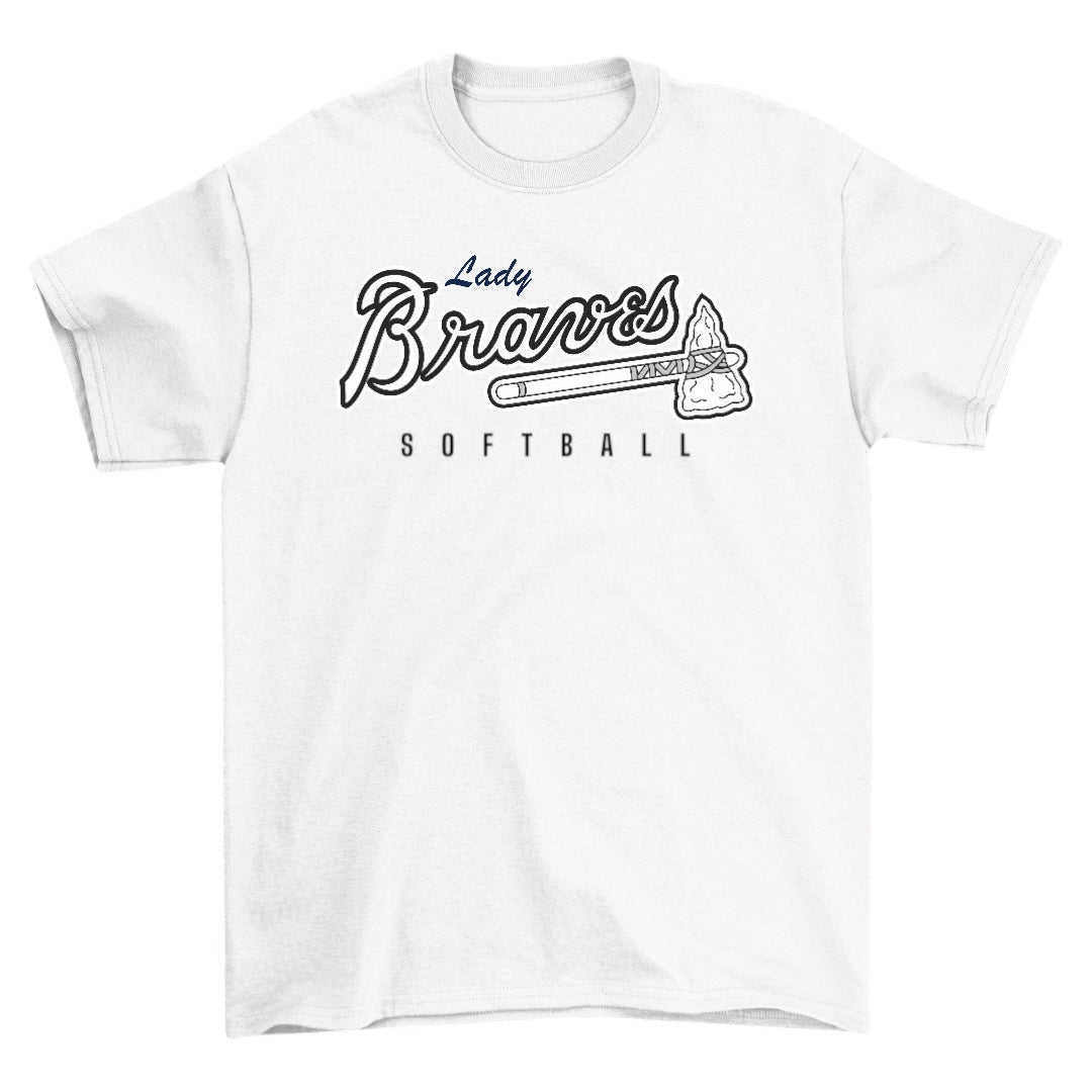 Lady Braves Softball Tee