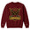 Maroon sweatshirt with 'W Commanders' logo on a white background
