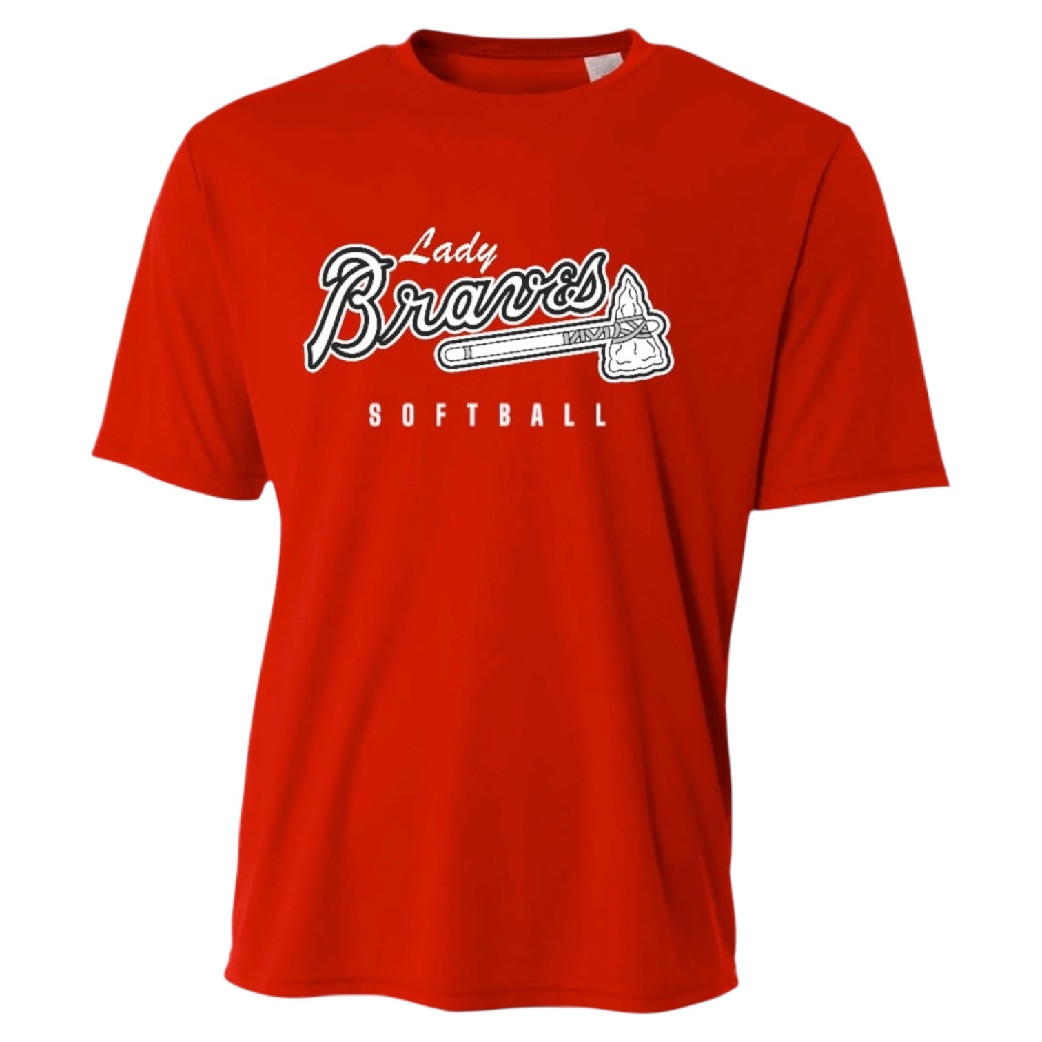 Lady Braves Softball DriFit Tee