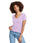 Blush Women's Relaxed Basic V-neck Tee - motivational streetwear apparel by Lamir Collection